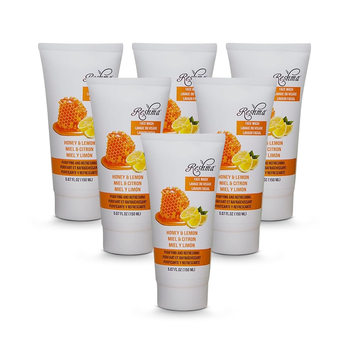 Reshma Beauty Honey & Lemon Face Wash| Cleanser for All Skin Types & Dull Skin | Cleanser for Purifying, Deep Cleansing, and Bri