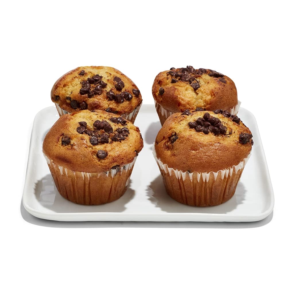Whole Foods Market, Chocolate Chip Muffin 4 Pack, 20 Ounce