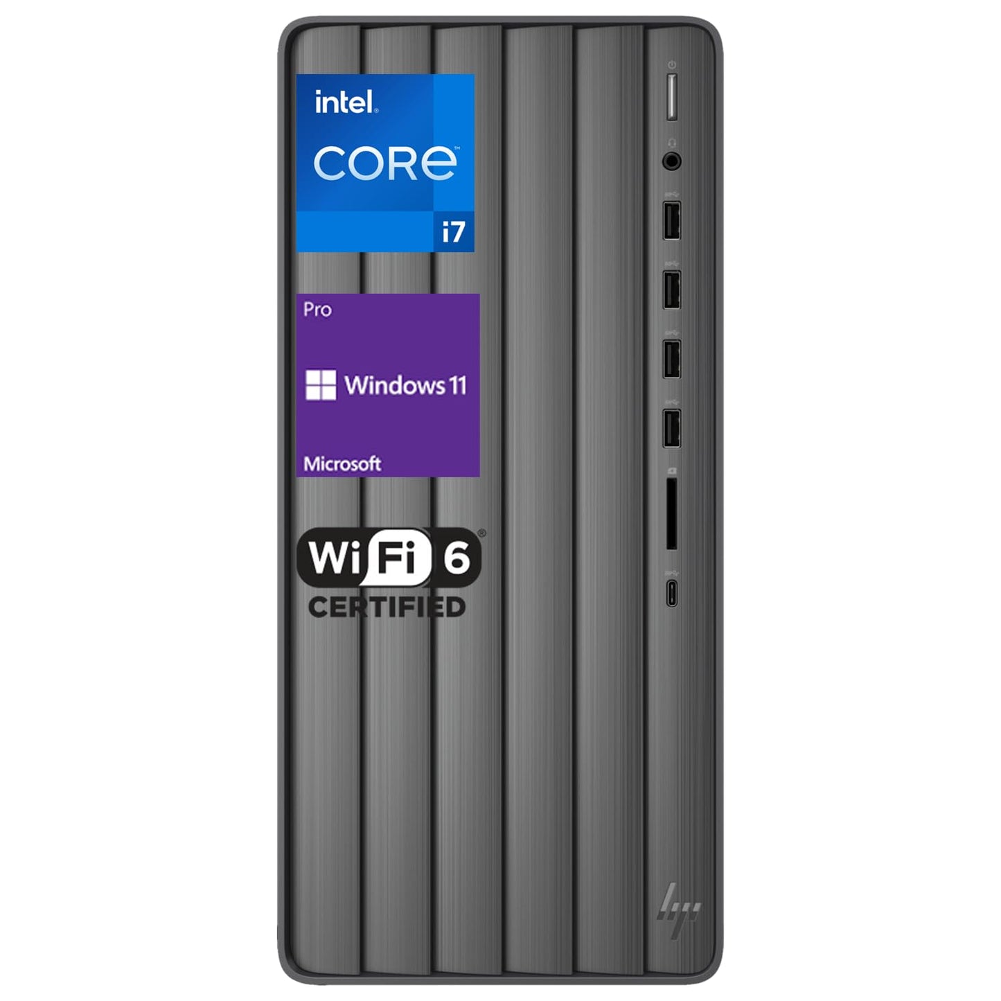 Hp Business 13Th Generation Envy I7 Tower Desktop, Intel Core I7-13700, 32Gb Ram, 1Tb Ssd, Rj45, Sd Card Reader, Hdmi, Wi-Fi 6 &
