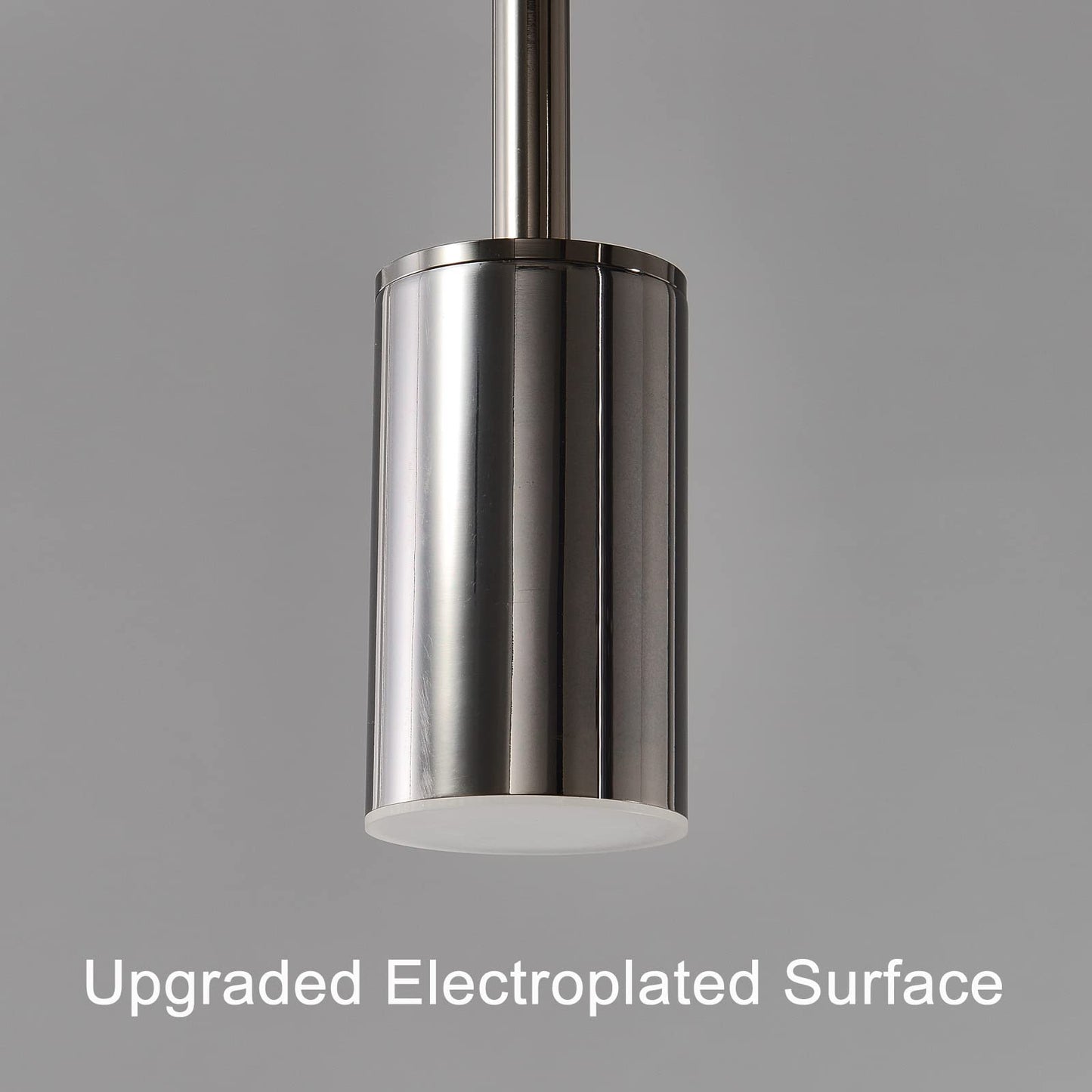 Siittoo Dining Room Light Fixture  Upgraded Dimmable Led Modern Pendant Light With Electroplated Surface  Modern Black Led Hanging Chandelier Light Fixture For Kitchen Island Dining Room 35W 5-Light