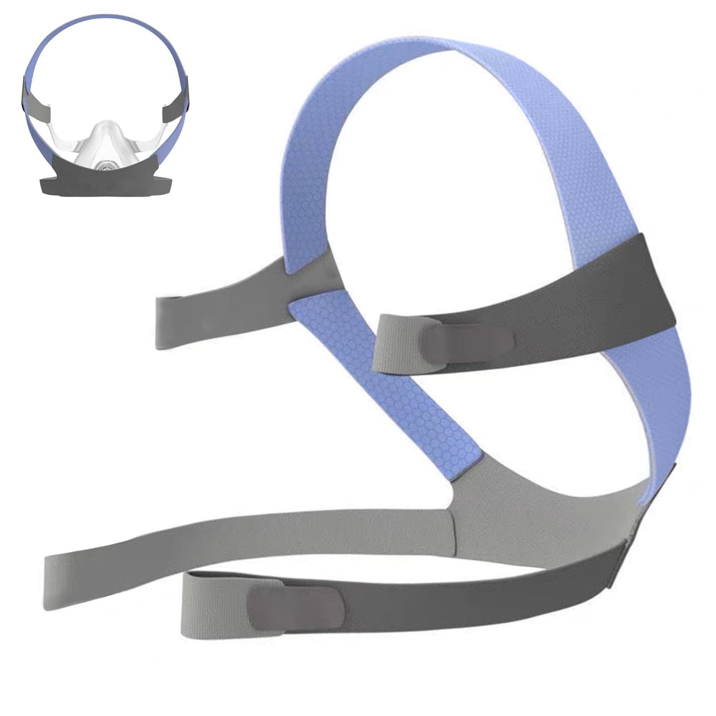 Replacement Headgear for Airfit F10, Headgear Compatible with Airfit F10 Full Face CPAP Mask, Adjustable Head Strap Replacement, Medium