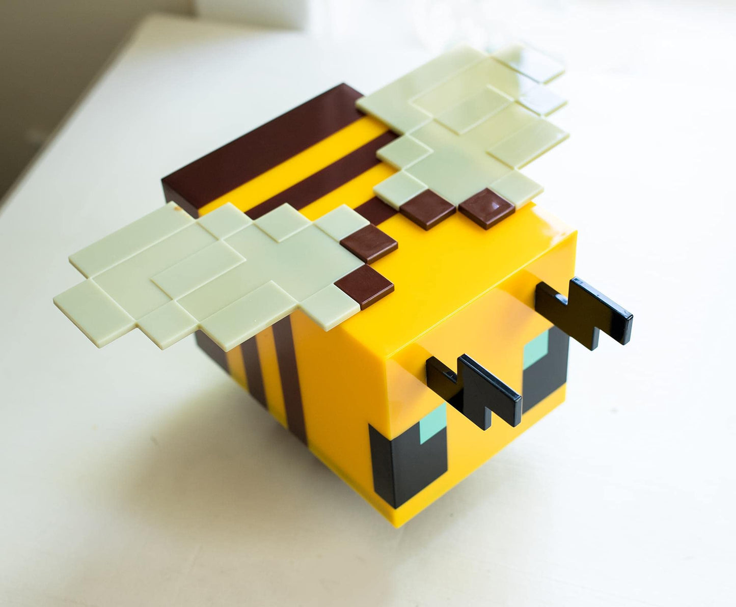 Minecraft Bee Mood Light - 5 Inch Yellow Figural Lamp, Resin Model 16688