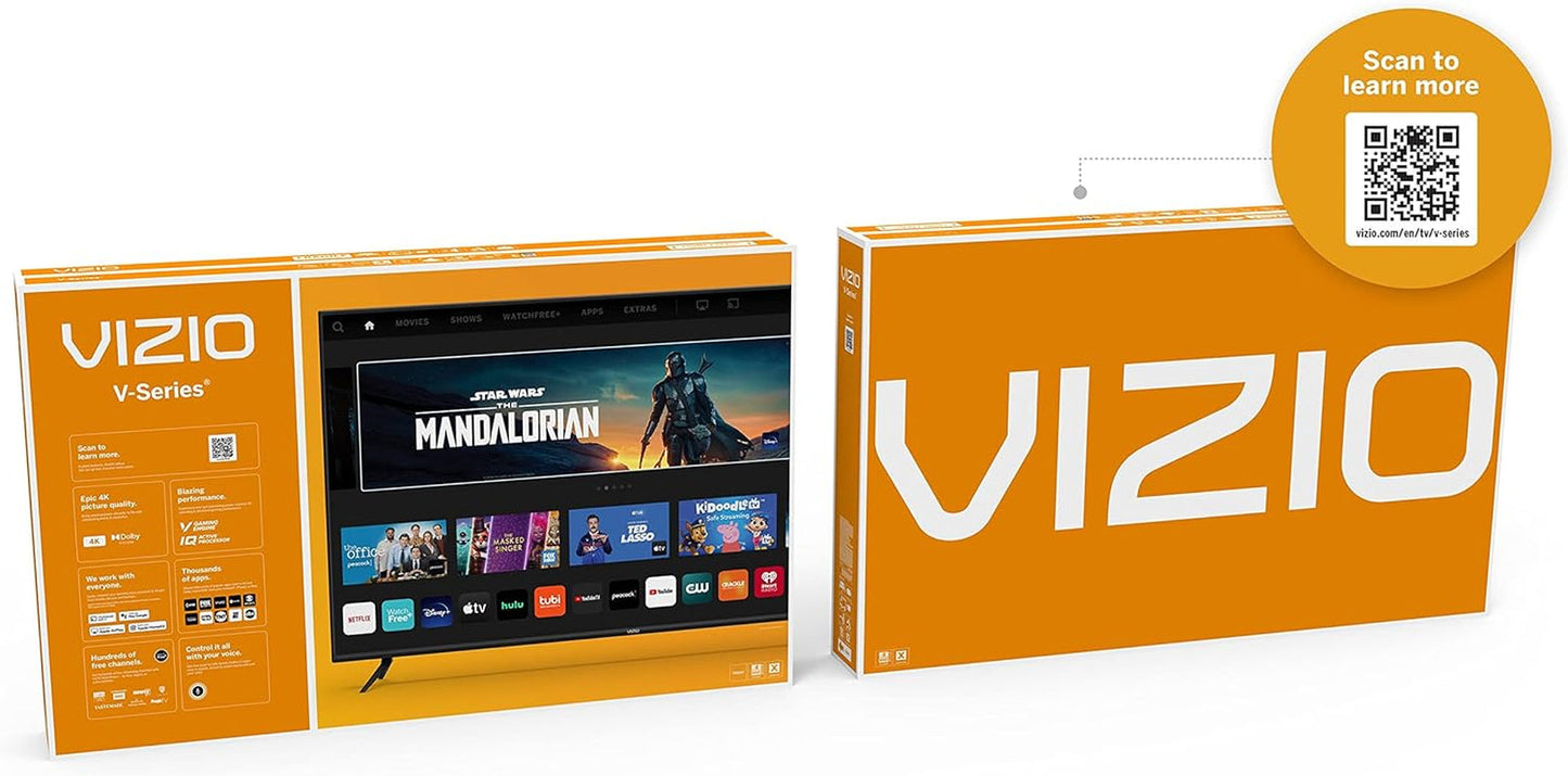 75-Inch V-Series 4K UHD LED Smart TV with Voice Remote, Dolby Vision, HDR10+, Alexa Compatibility, V755-J04, 2022 Model
