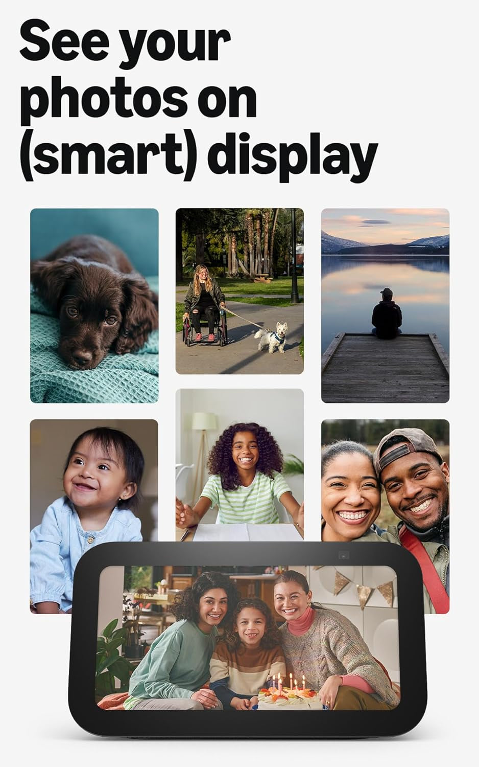 Echo Show 5 (Newest Model), Smart Display with Alexa+ Early Access, 2X the Bass and Clearer Sound, Cloud Blue