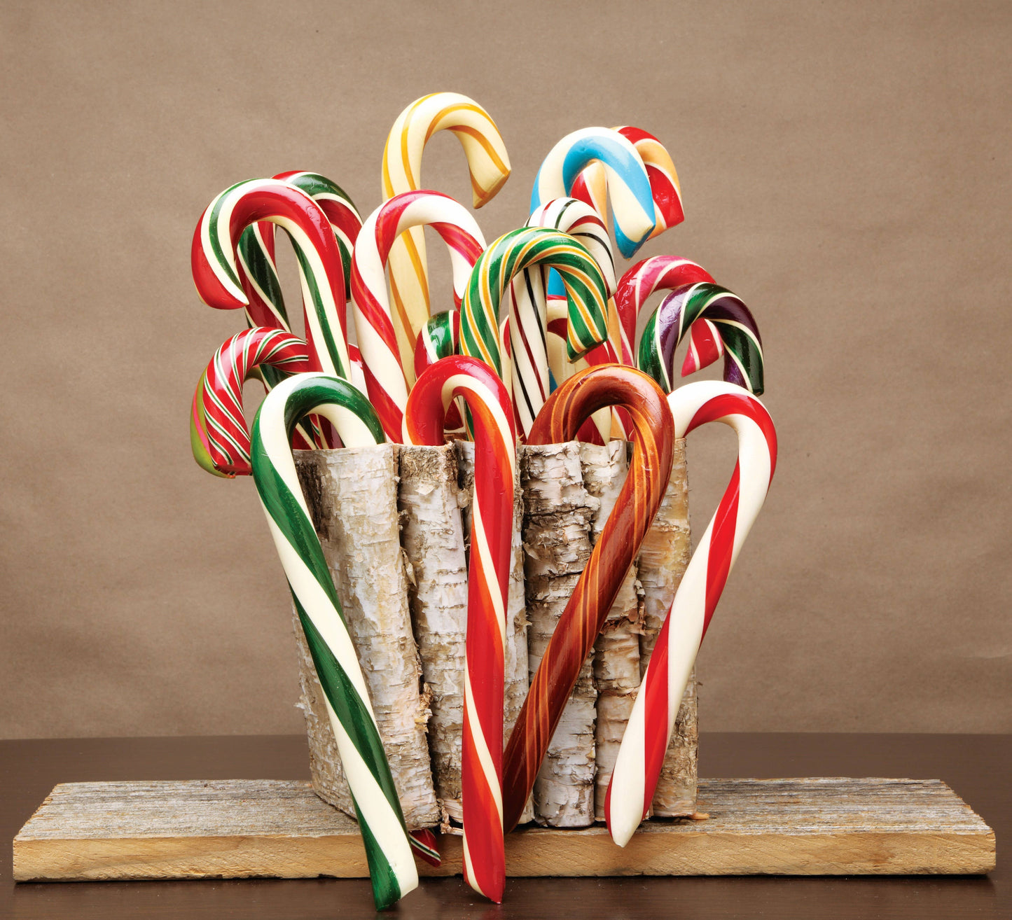 Organic Hand-Spun Jumbo Candy Cane - Root Beer - 1.75 oz