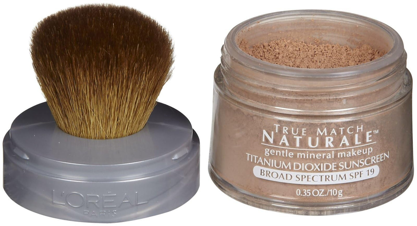 LOr  al Paris True Match Mineral Loose Powder Foundation, Classic Beige, 0.35oz