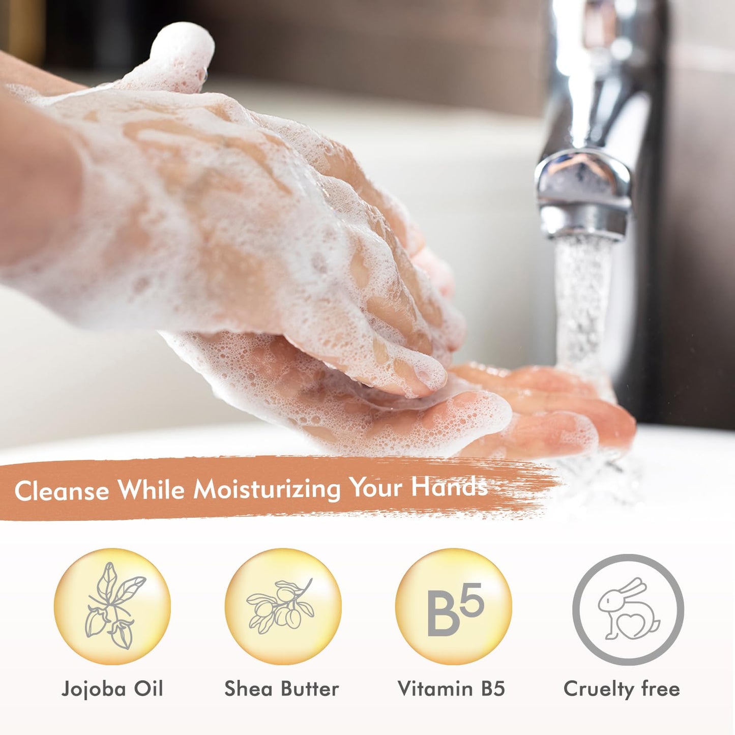 ROMIIE ZOI Liquid Hand Soap Refill Gift Set - 3 Pack (26 Fl Oz Each), Citrus Zest Scent - Moisturizing, Biodegradable & Cruelty-
