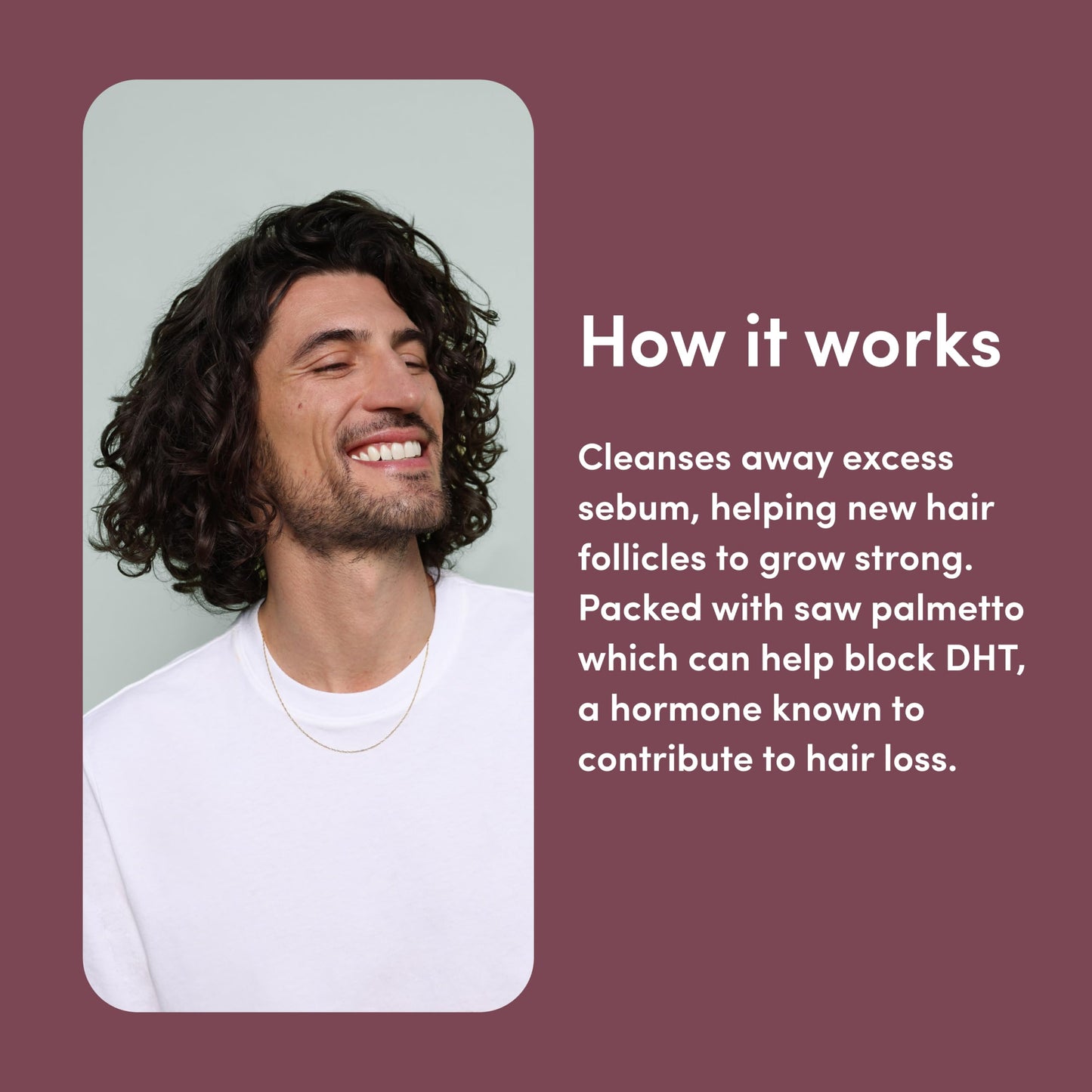 hims Thick Fix Shampoo for Men - Thickening Shampoo With Saw Palmetto and Niacinamide - No Parabens or Sulfates, Vegan and Cruel