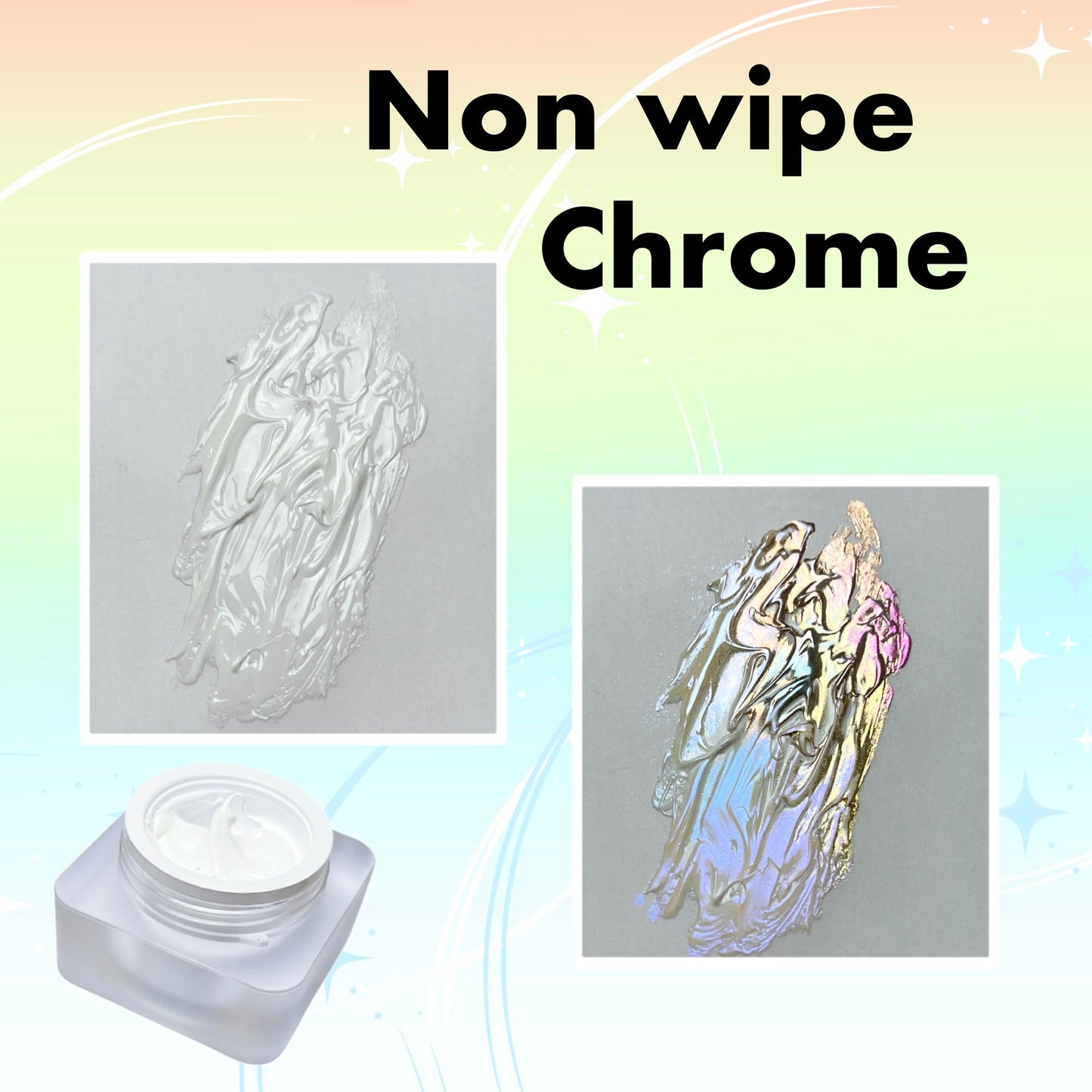 YJMyujimi Nail Gel polish sculpture gel 5g white in colour clear stroke non wipe chrome applicable DIY at home embossed painting