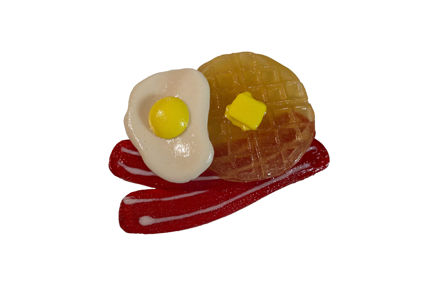 The Gummy Bear Guy | World Famous Gummy (TM) | Gummy Meal - Breakfast - 4 Pieces, Made in the USA - Cherry, Mango, Pineapple, Ba