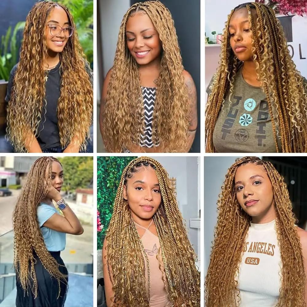 Human Braiding Hair for Boho Knotless Braids Deep Wave Bulk Human Hair for Braiding Hair Wet and Wavy Brazilian Virgin Human Boh
