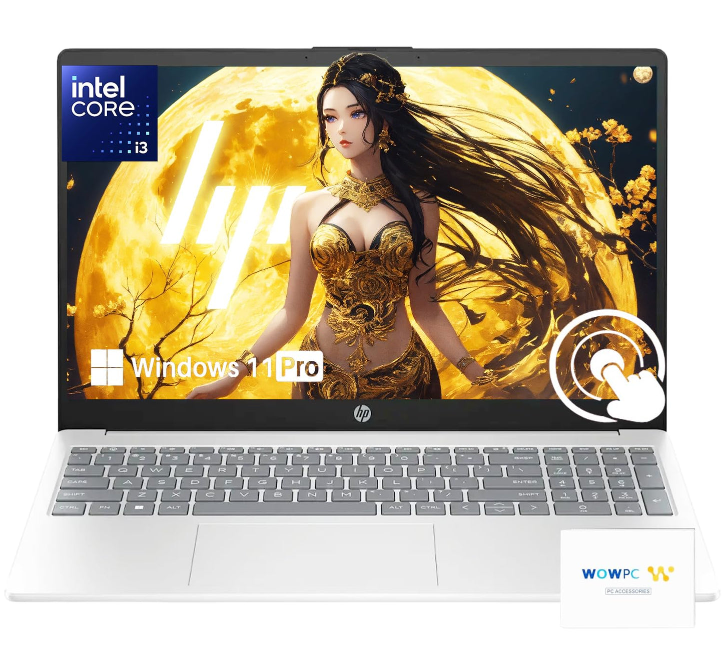 Hp Pavilion 15.6 Touchscreen Laptop | 8Gb Ram | 768Gb Storage (256Gb Ssd + 512Gb External Storage) | Intel 12Th-Gen 6 Core Proce