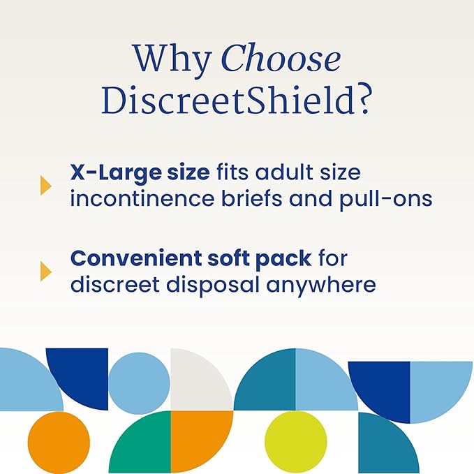 NorthShore DiscreetShield Disposal Bags, Pack/25