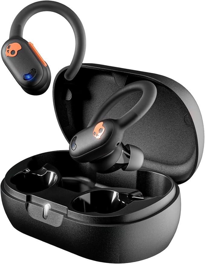 Skullcandy Push ANC Active Wireless Earbuds, Bluetooth Headphones, Noise Cancelling, 58 Hours Battery, Secure-Fit Over-Ear...