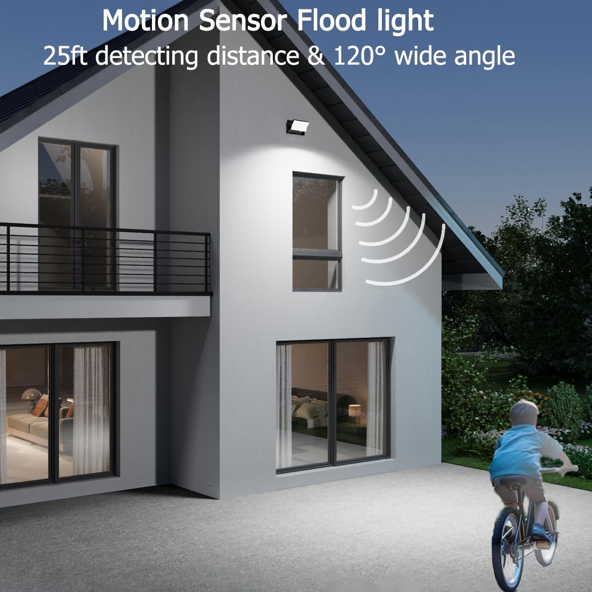 Rosykite 40W Led Wall Pack Lights Outdoor Motion Sensor 360 Rotation 5000K 6000K 4000K Selectable Exterior Flood Lighting Fixture Sconce For Porch Garage Patio
