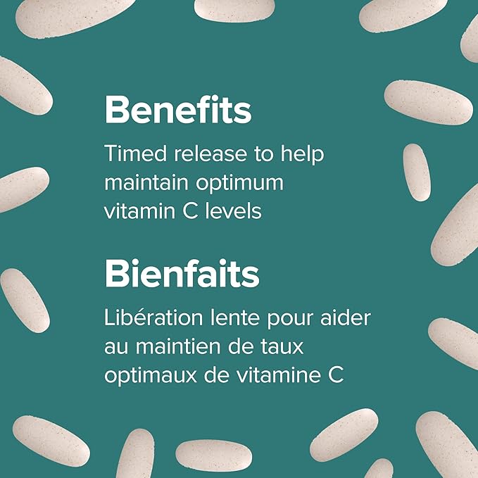 Webber Naturals Vitamin C Timed Release 1,000 mg, 60 Tablets