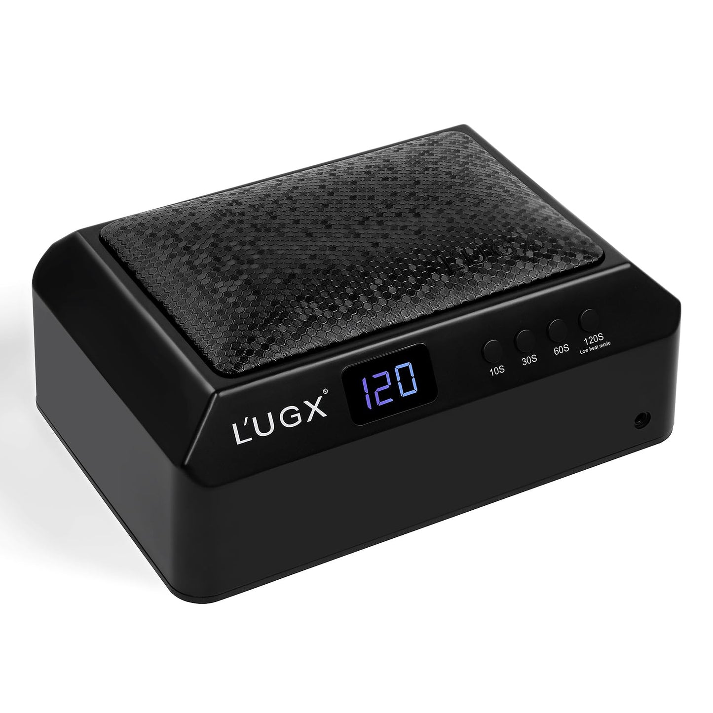 L'UGX Professional Nail Lamp for Gel Polish Dryer 72W LED UV Nail Lights with Arm Rest Pillow & Retractable Tray,Perfect for Man
