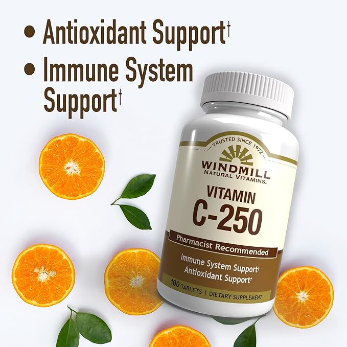Windmill VIT C TABS 250 MG WMILL 100 (Pack of 2)