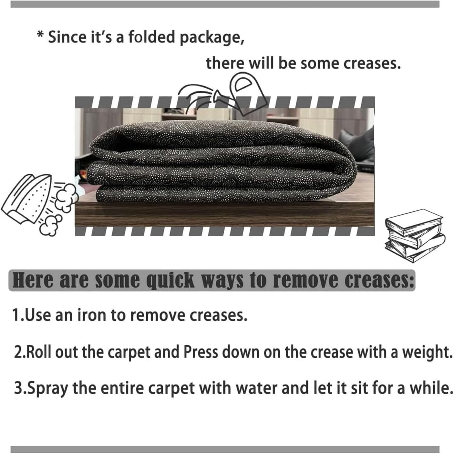 Golf Throw Carpet Runner for Entrance, 2x8ft, Sports Lawn Entrance Rug, Cozy Soft Home Decor Absorbent Kids Rugs, Foldable Washable Breathable Anti-Slip Rug for Front Door Dining Room