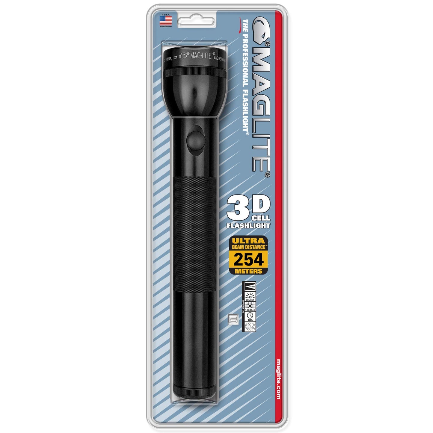 Maglite Standard Flashlight Mgls3D016 Each