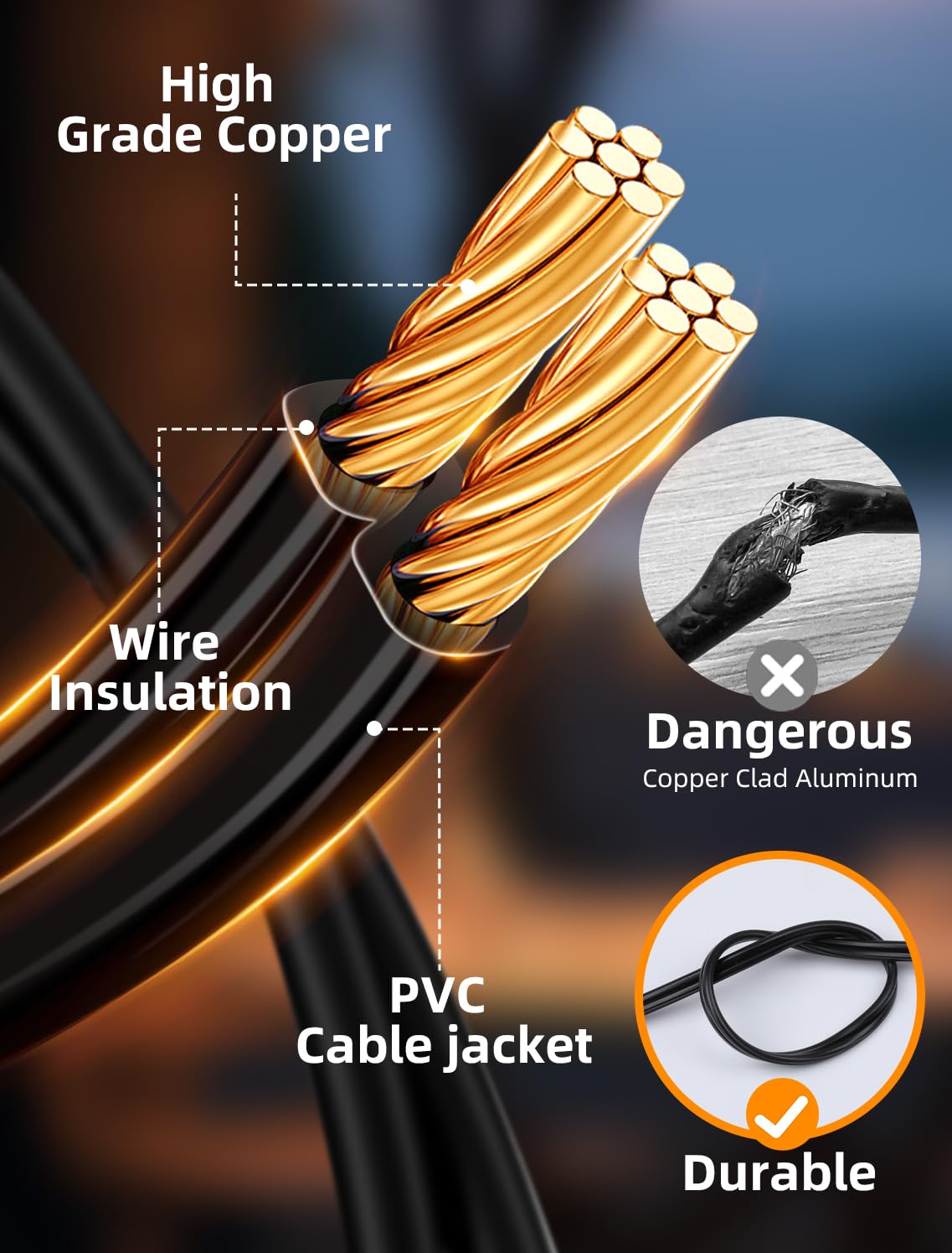 Vozuji Outdoor Patio String Lights: S14 Shatterproof Bulb Outside Waterproof Light - 200Ft 60M Remote Dimmable Connectable Hanging Outdoor Electric Lighting - Garden Backyard Yard Gazebo Porch Party