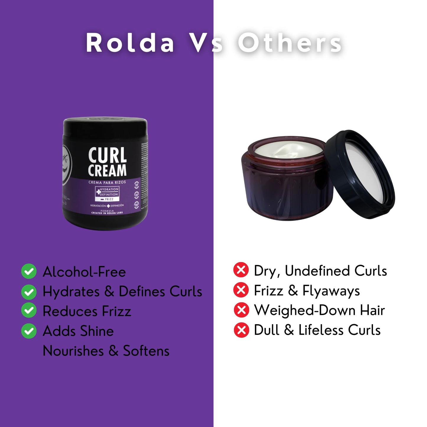Rolda Curl Cream 17.6oz