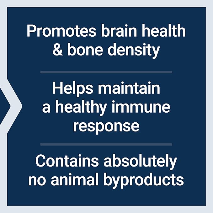 Life Extension Vegan Vitamin D3, Joint/Bone Health, Immune Support, Non-GMO, Gluten Free, 60 Count