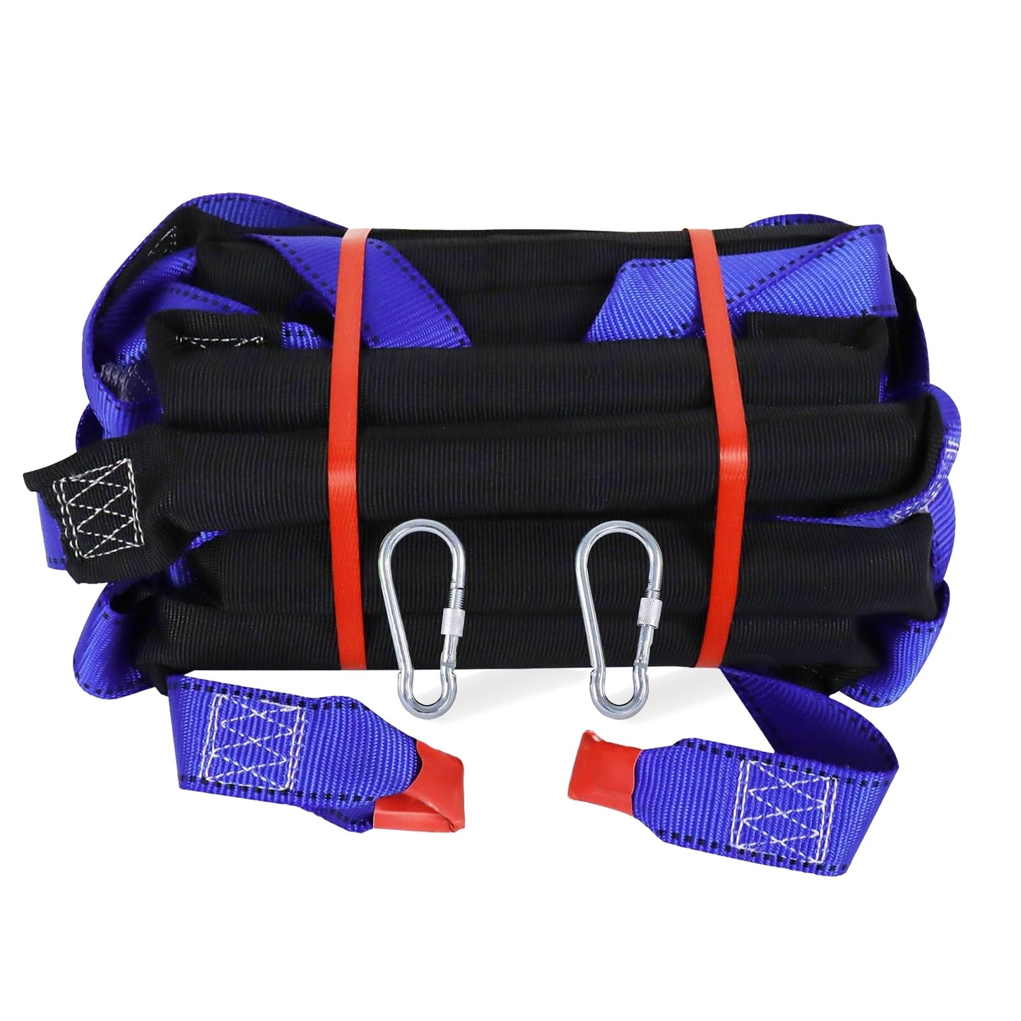 Emergency Fire Escape Ladder 32.8 Feet Portable Safety Rope Ladder Emergency Escape Ladders for 2-3 Story Homes for Windows, Balconies, and Sailboats, Kayaks, Etc