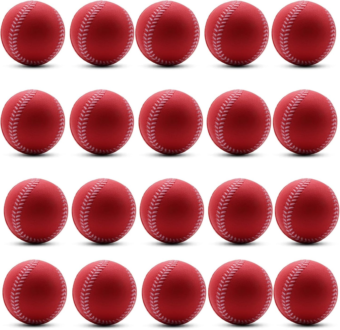 Magicorange Baseball,Foam Baseballs Training Baseballs Unmarked Practice Baseball for Hitting, Soft Toss, Batting, Fielding, Pitching
