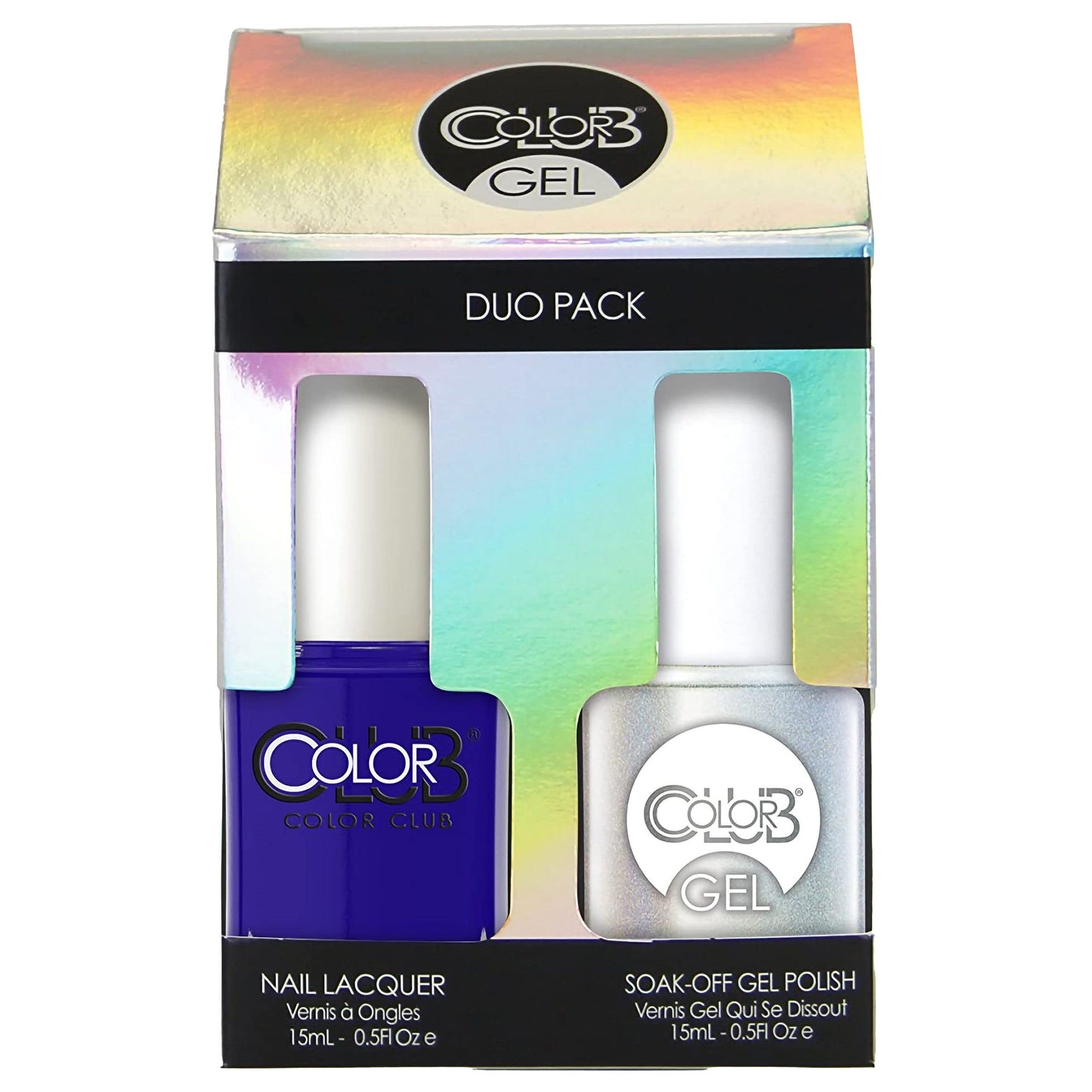 Color Club Bright Night Color Club Gel + Lacquer Duo Includes 1 Each Of 05gel993 and 05a993, 0.5 fluid_ounces