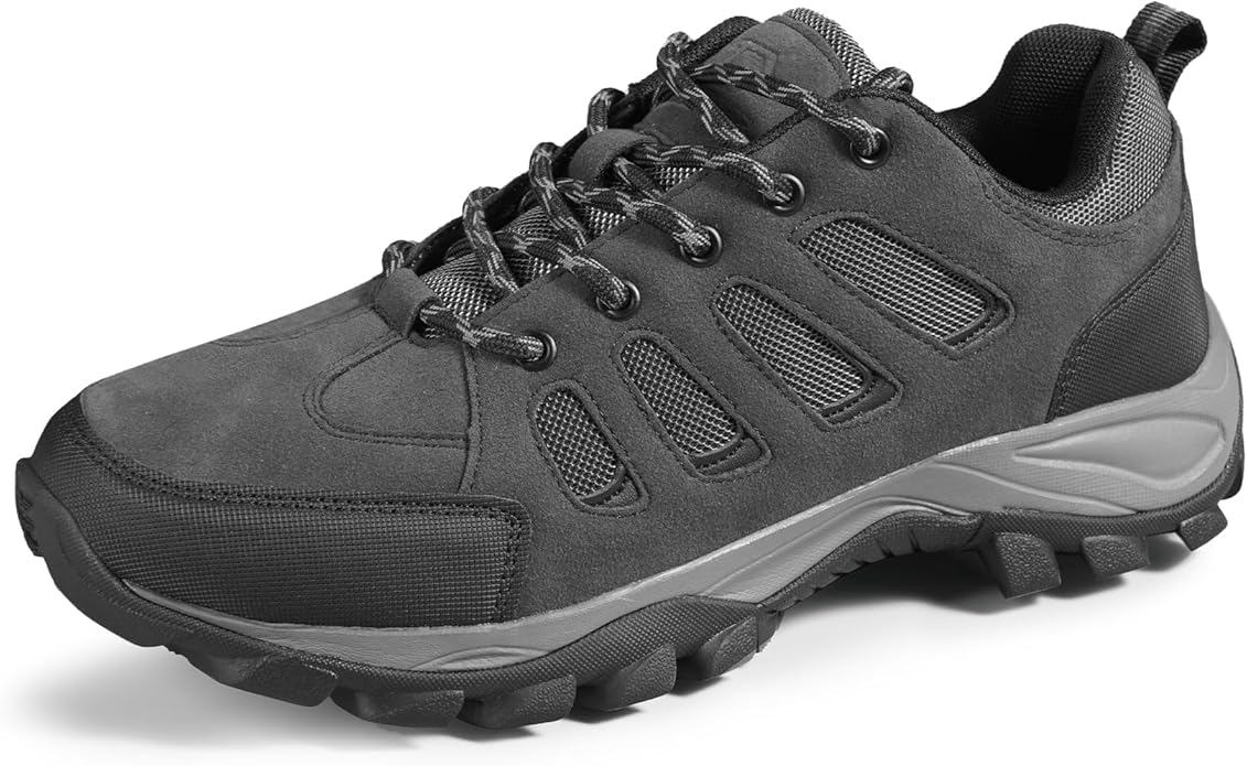 TRAILBLITZ Men's Hiking Shoes Fashion Walking Sneakers Outdoor Workout Footwear Non Slip Comfortable Lightweight Breathabl...