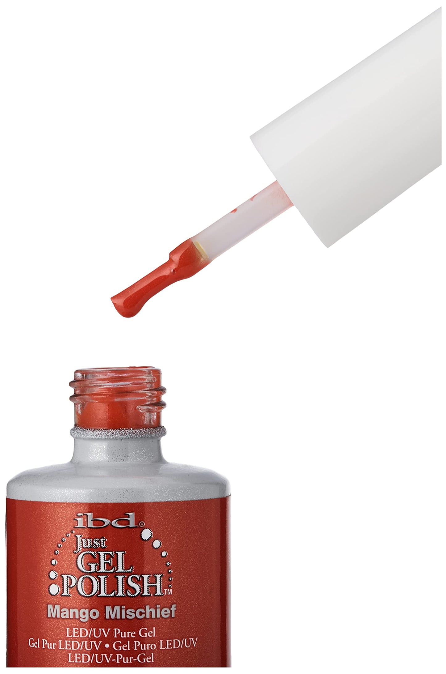 IBD Just Gel Nail Polish, Mango Mischief, 0.5 Fluid Ounce