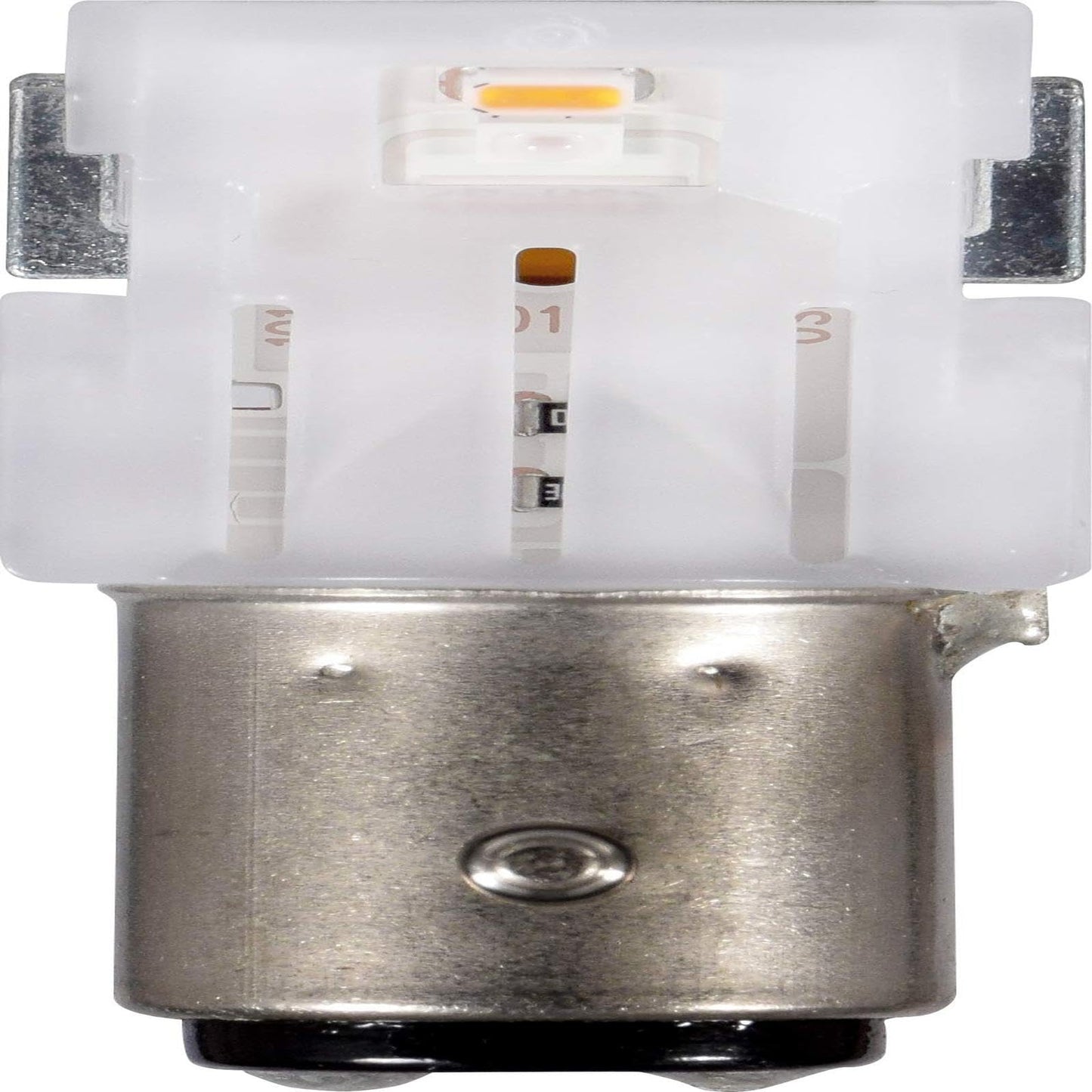 Sylvania 2057 Led Amber Mini Bulb - Bright, Ideal For Park And Turn Lights, 2-Pack