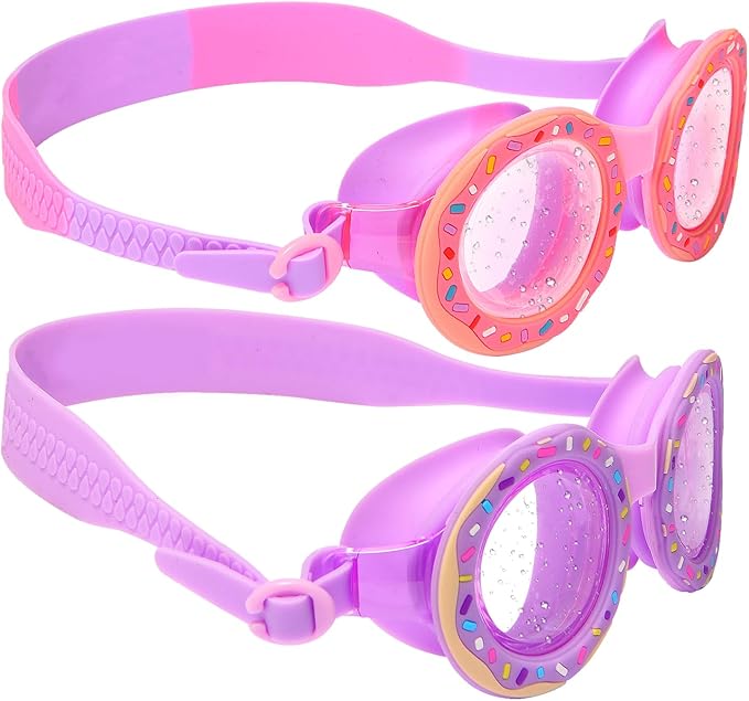 H2O Life Kids Swim Goggles for Girls and Boys Fun Toddler Swimming Eyewear Protection for Children