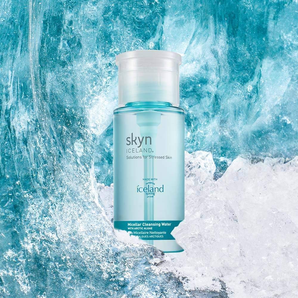 skyn ICELAND Micellar Cleansing Water: Draws Out Dirt, Oil & Makeup, 155ml / 5.24 oz