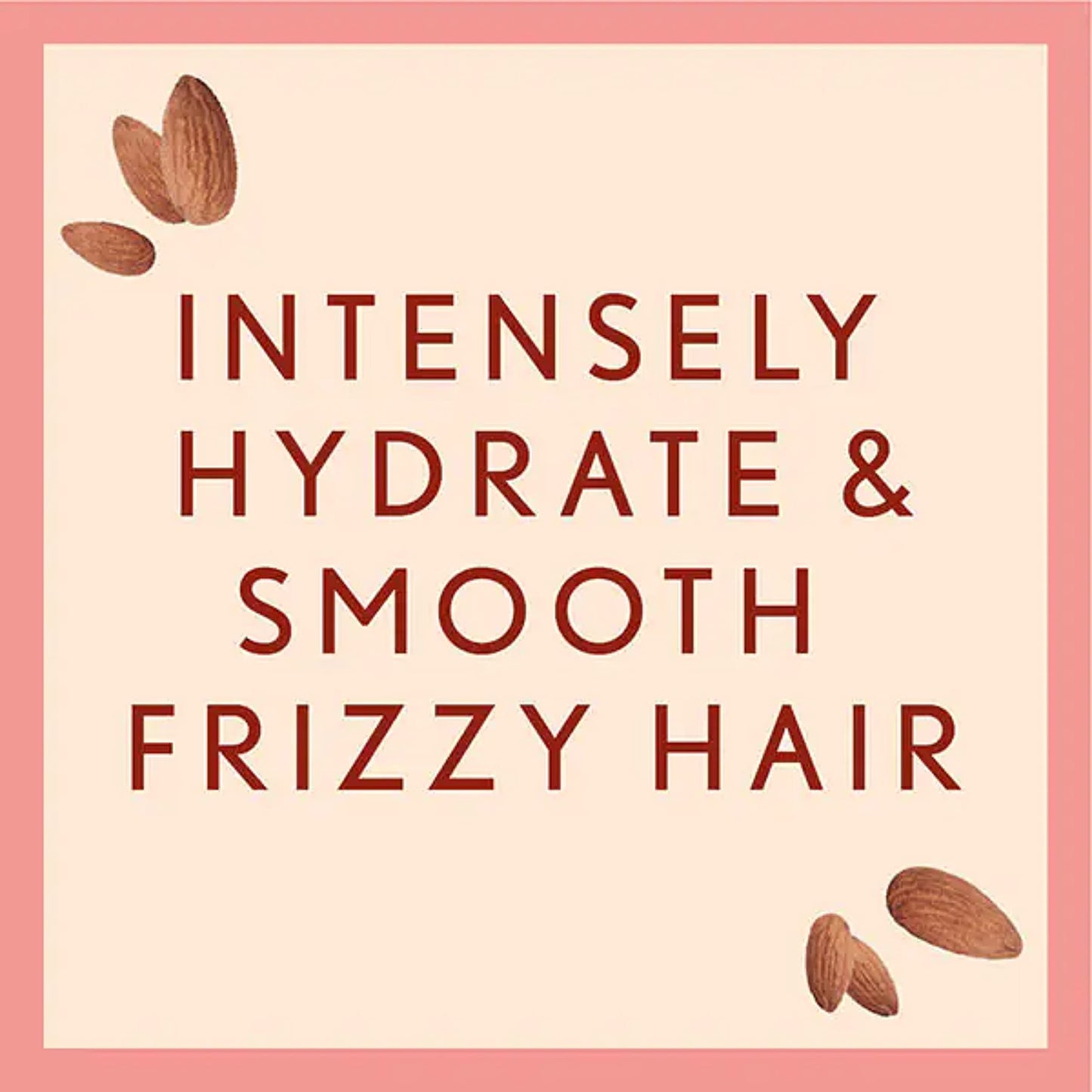 Almond Oil Blend Sulfate-Free Conditioner with Avocado Oil for Intense Hydration, Deep Moisturizing Conditioner for Thick, Curly