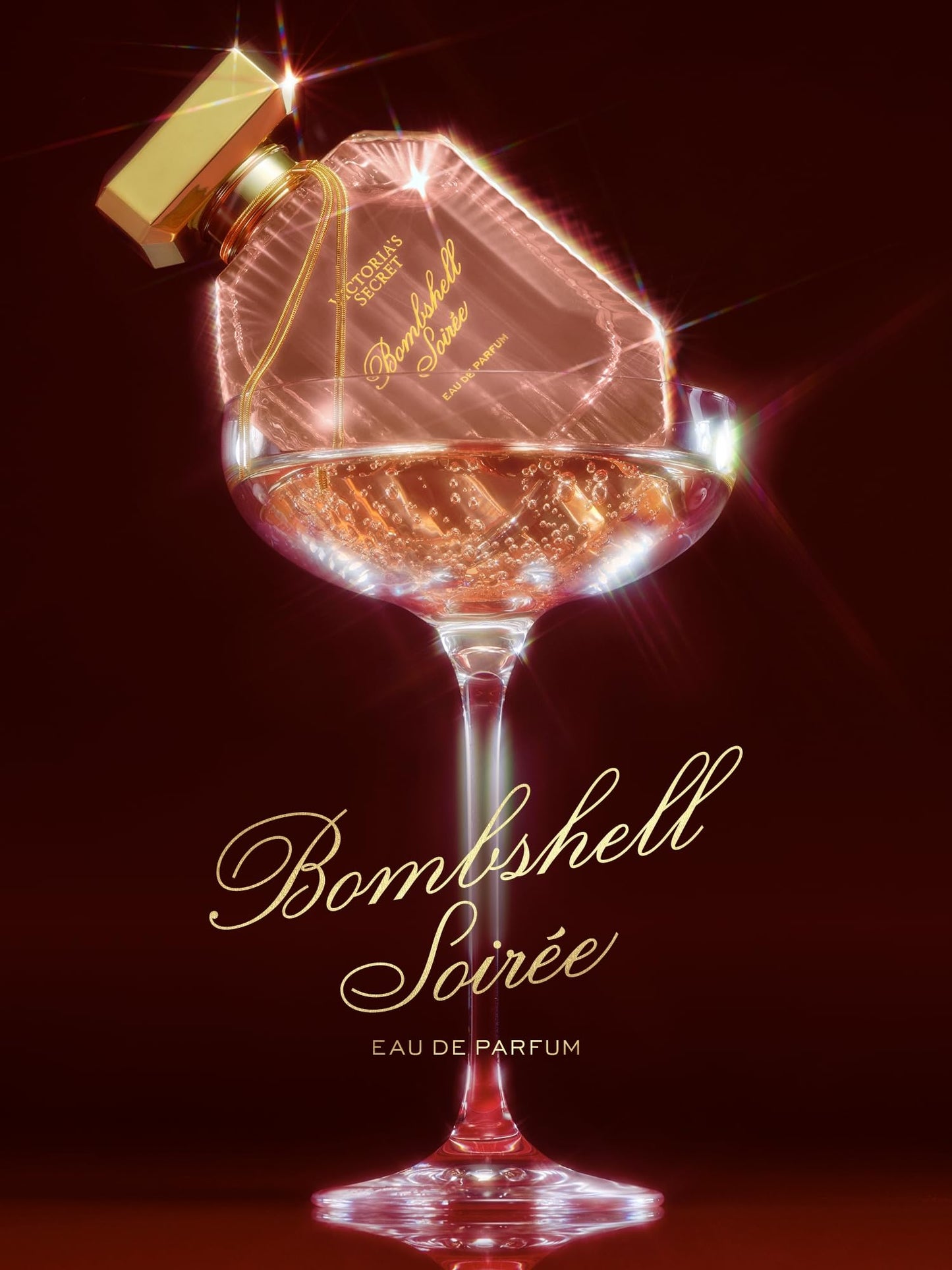 Victoria's Secret Bombshell Soiree Fine Fragrance Mist, Body Spray for Women (8.4 oz)
