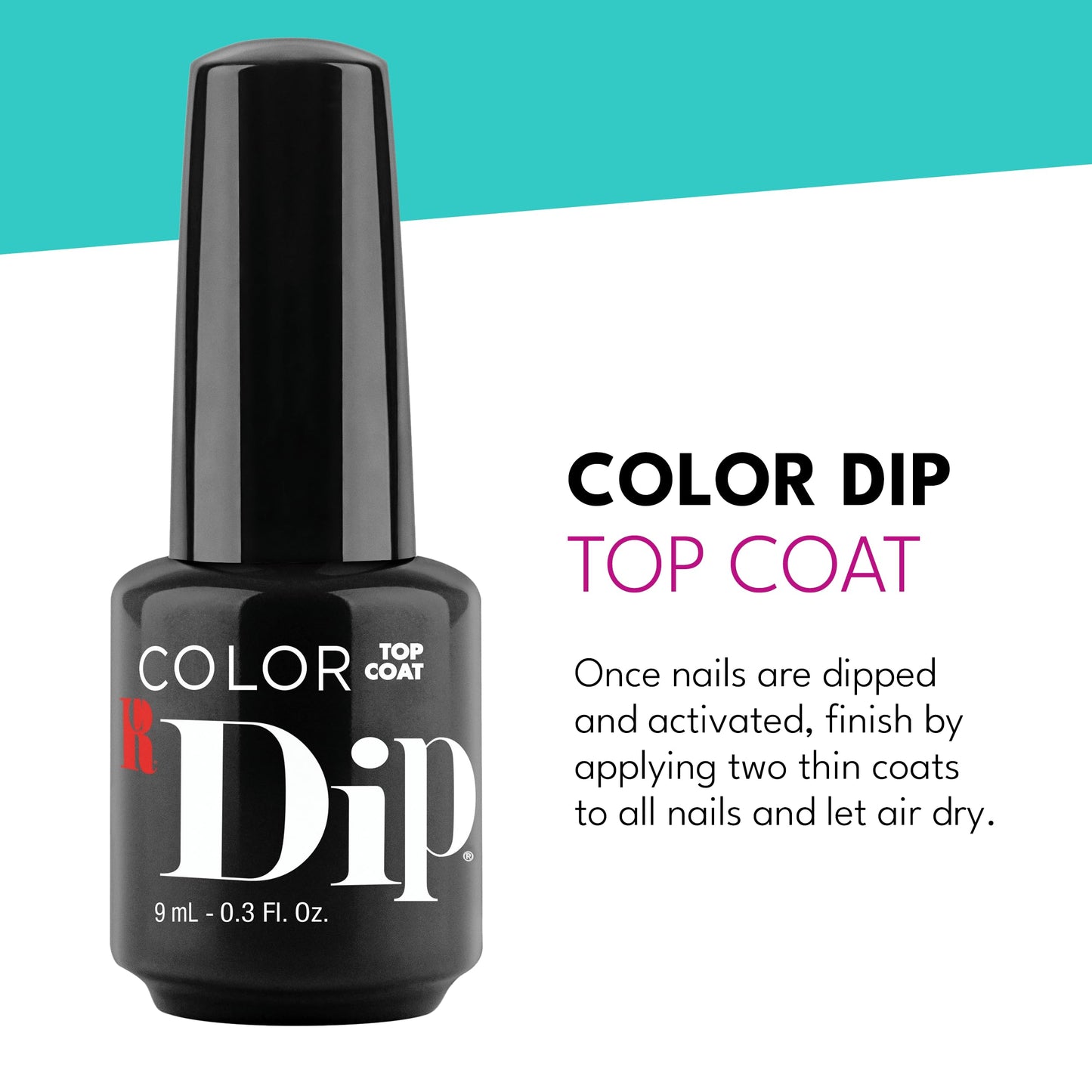 RC Red Carpet Manicure Color Dip - Essential Step for Perfect Dip Powder Manicure, Long-Lasting, Chip-Resistant, Fast-Drying, Sm