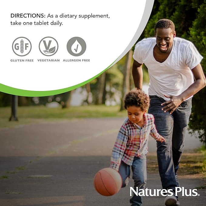 Natures Plus Vitamins D3 & K2-90 Tablets - Promotes Bone Support, Immune Function, Cardiovascular Health & Mood Balance - Vegetarian, Gluten Free - 90 Servings