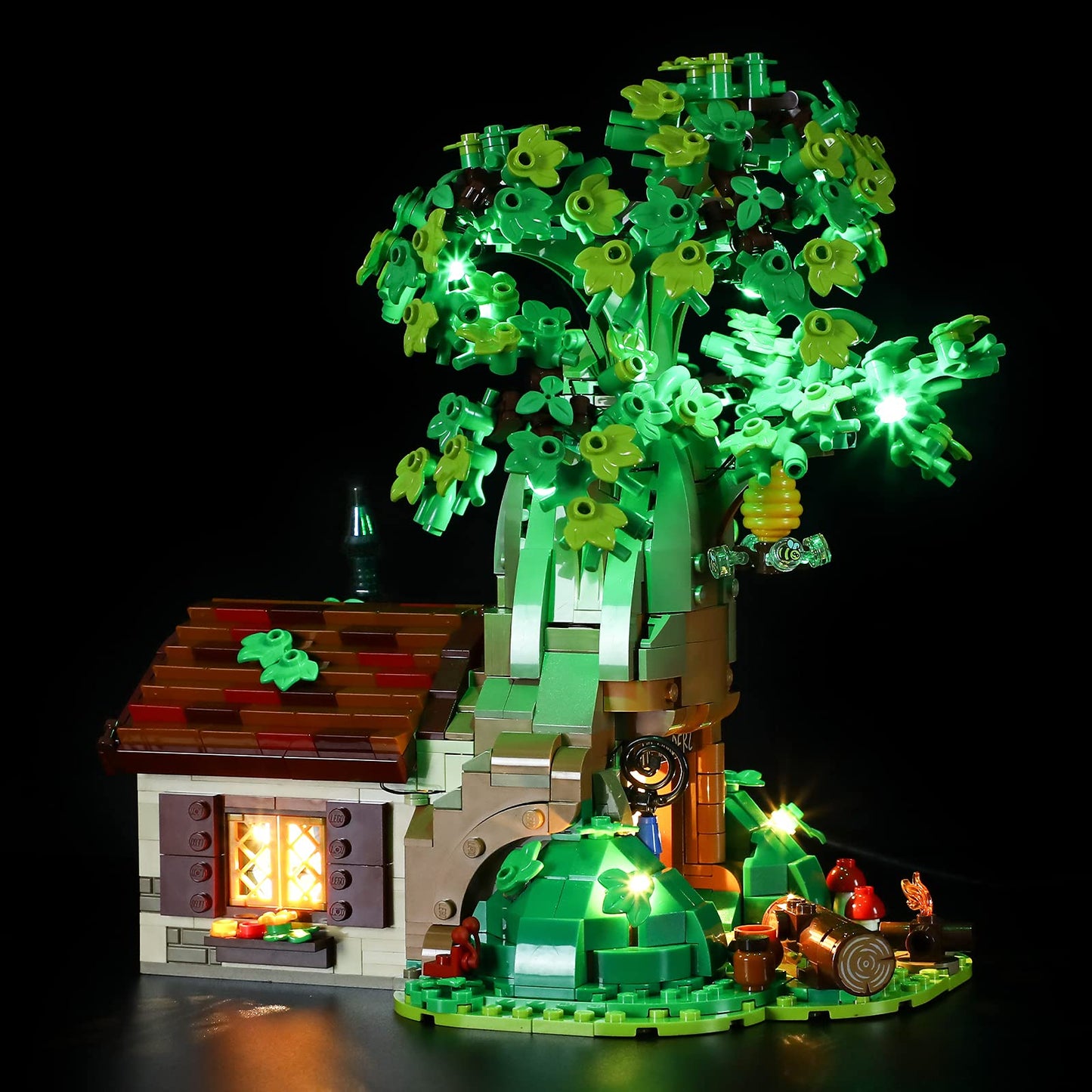 LIGHTAILING Light Set for Winnie The Pooh Building Blocks Model - LED Kit Compatible with Lego 21326, Medium Size, Model LGK432