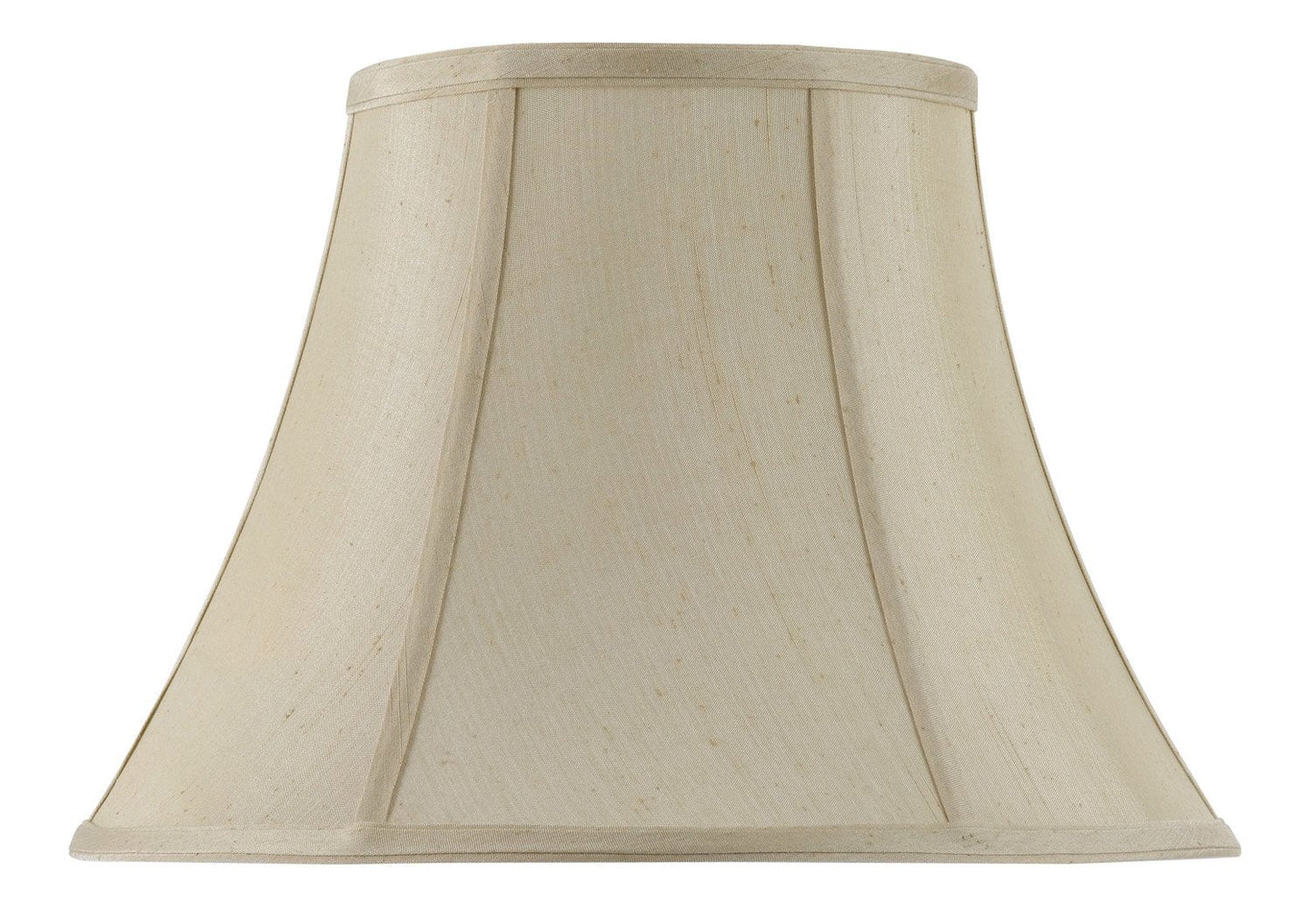 Cal Lighting Traditional Shade Lighting Accessories, 16-Inch Bottom, Bell Champagne, Metal, Model CALSH-8104/16-CM