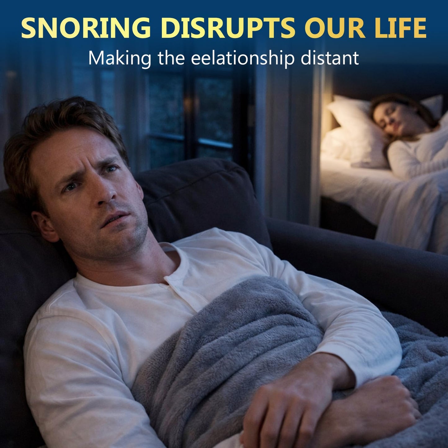 Anti Snoring Spray,Helps Reduce Snoring Sounds for Quiet Sleep,Easy-to-Use Natural Anti Snoring Spray for Adults,30ML
