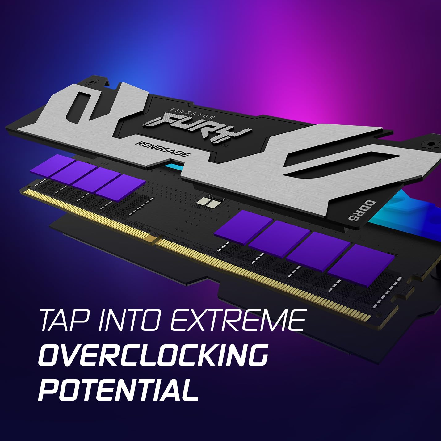 Kingston Fury Renegade Rgb 32Gb (2X16Gb) 6400Mt/S Ddr5 Cl32 Dimm Desktop Memory (Kit Of 2) | Intel Xmp 3.0 | Overclocking Stabil