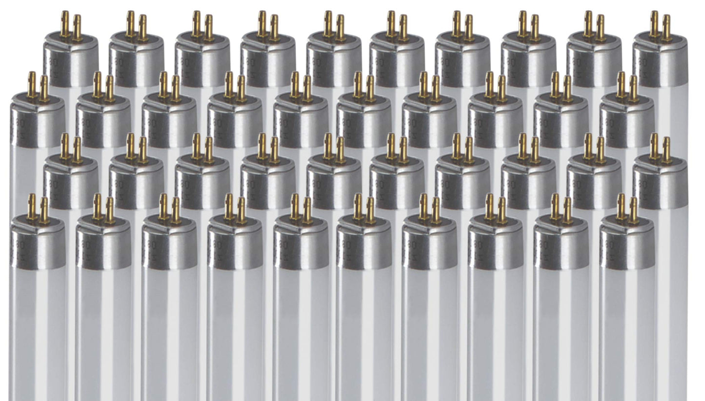 Goodbulb 14-Watt T5 Fluorescent Light Bulb - 5000K Daylight White, 1350 Lumens, Pack Of 40