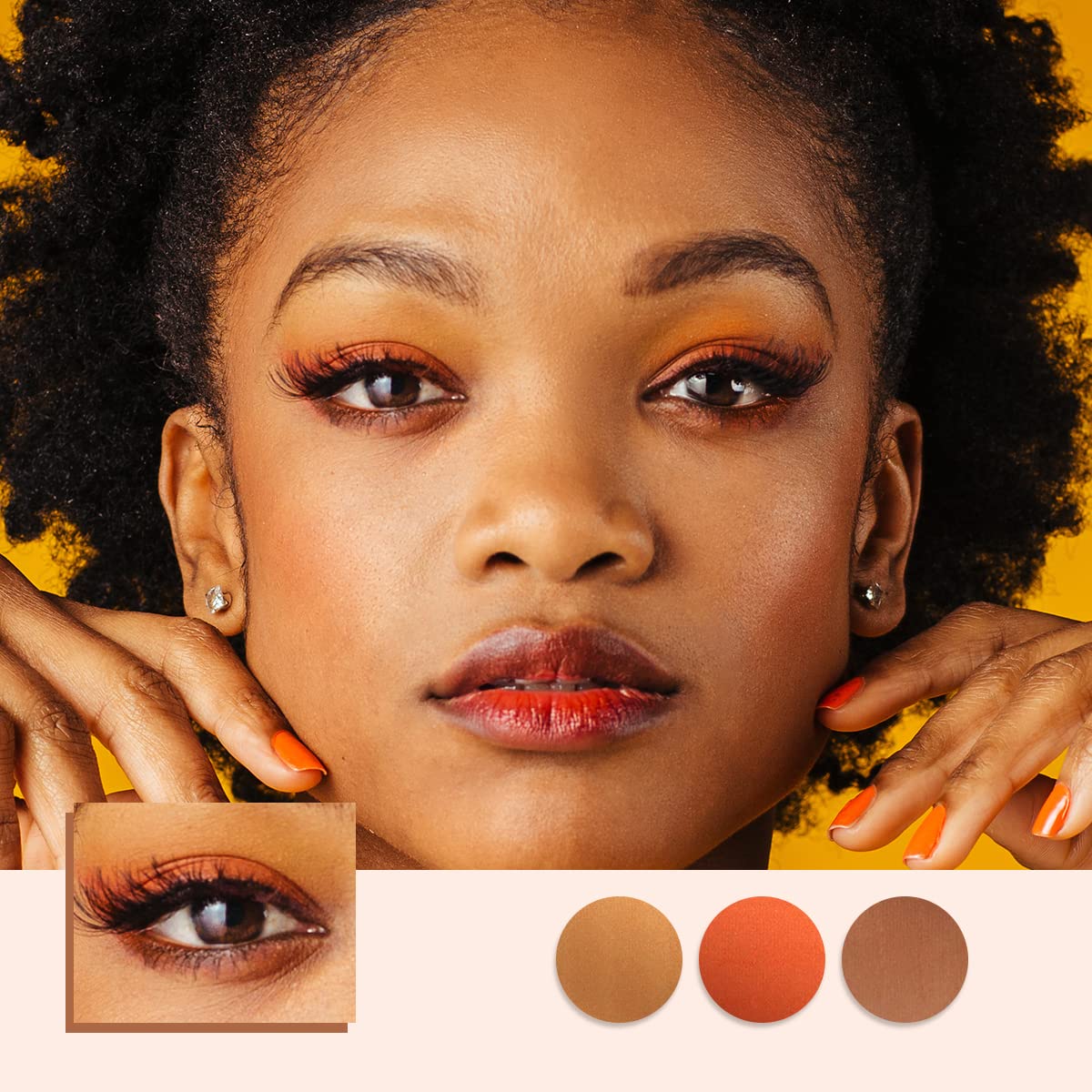 Catkin Eyeshadow Palettes 9 Blendable Shades Smooth Long Lasting Eyeshadow Matte and Glitter Eye Makeup Highly Pigmented Makeup