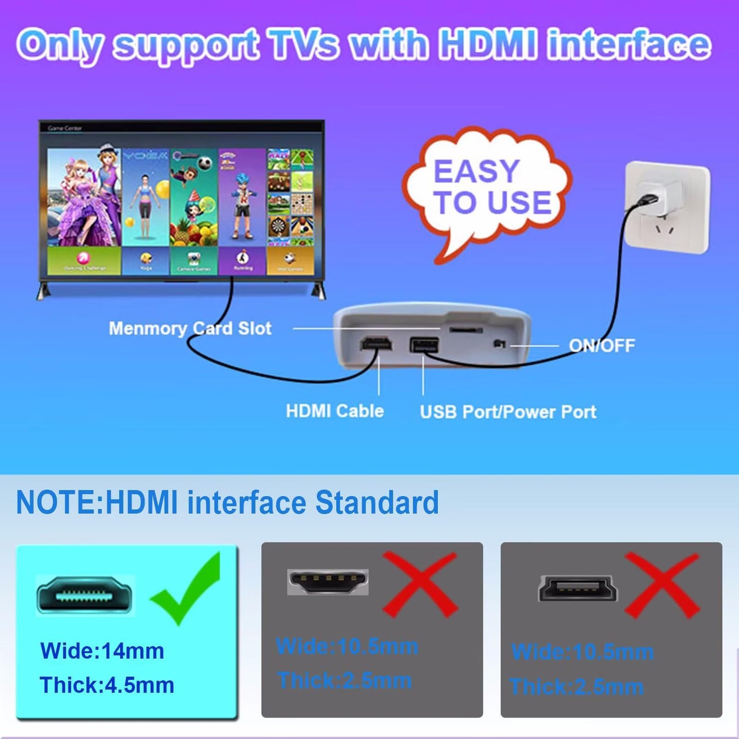 YRPRSODF TV Game Console Built in 100+ Gam ES, Video Game Machine with 2.4G Wireless Gamepad Somatosensory Control, USB Plug and Play, Kid & Adult Interactive& Puzzle Games,Grey