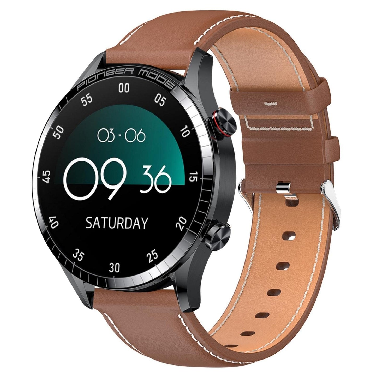 Hoaiyo Smartwatch For Men (Answer Make Call), 1.3 Amoled Touchscreen, Smartwatch For Android Ios Phones Ip68 Waterproof 100 Spor