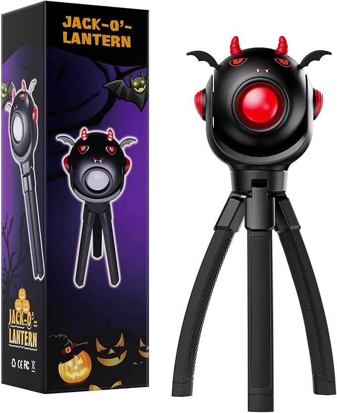 TOLYS Bat Kids Flashlight – Rechargeable LED Torch with 8 Color Modes, USB-C, Fun Flashlight for Boys & Girls, Perfect for Parties, Camping & Outdoor Adventures