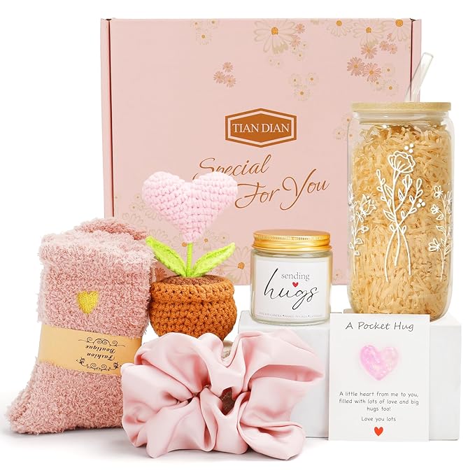 Get Well Soon Gift Baskets for Women After Surgery, Care Package, Sympathy Gift Baskets, thinking of you gifts, Encouragem...