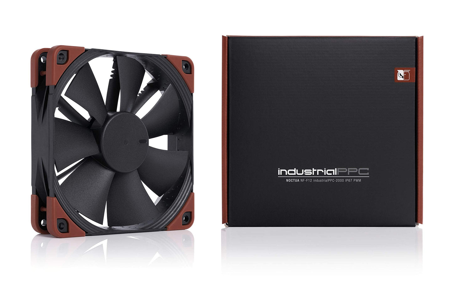 Noctua Fba_Nf-F12 Ppc 2000 Ip67 Industrialppc-2000 Ip67 Pwm Fan (120X120X25Mm 4-Pin Pwm, 2000Rpm Max., Ip67)